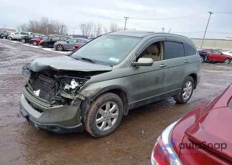 2007 Honda Cr-V Ex-L from USA, damaged, VIN JHLRE48787C051954